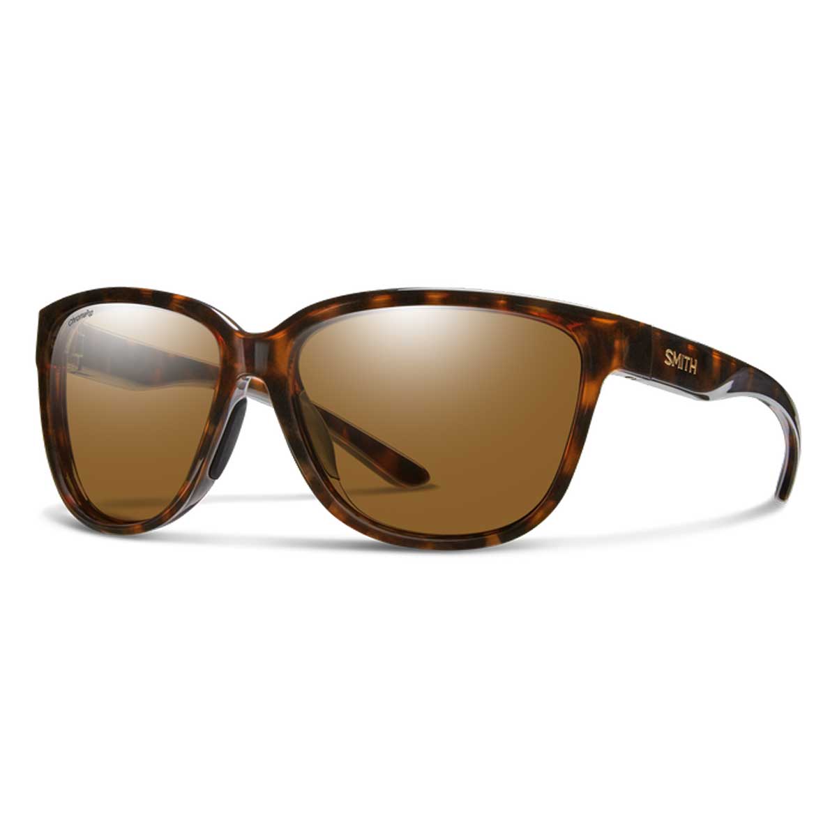 Smith Monterey Glass Sunglasses Polarized Chromapop in Tortoise with Brown